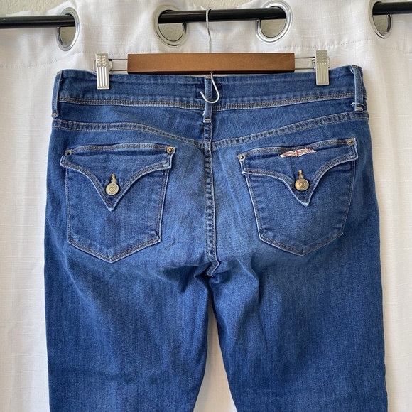 HUDSON jeans rn 107906 blue jeans size 30 Women's Straight Flap Pocket - Picture 7 of 14